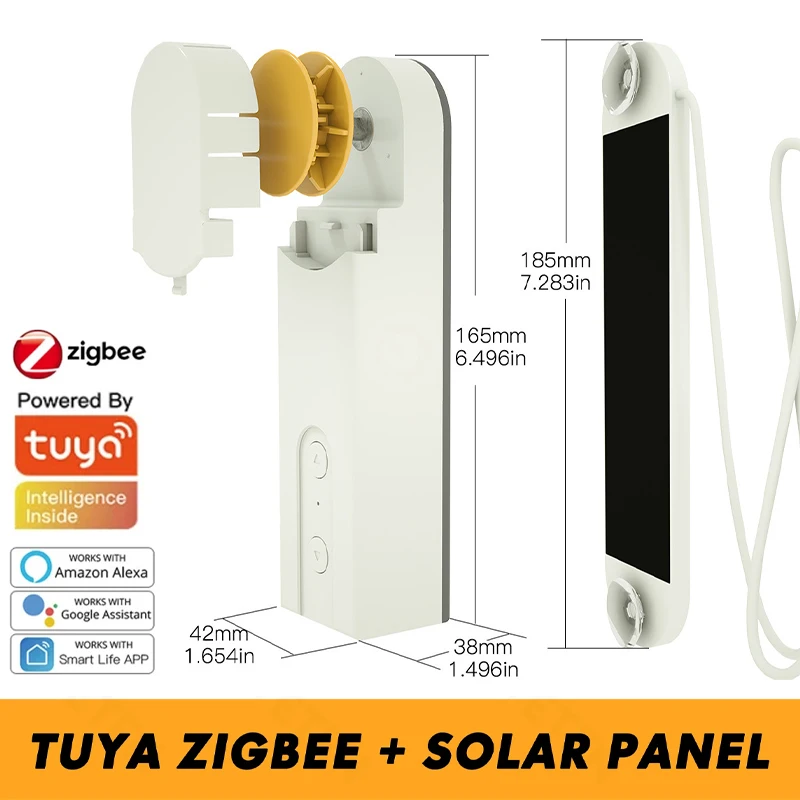 

ZigBee умный мотор для штор, автоматические электрические рольставни, тени, управление подъемным открытием штор, драйвер закрытия