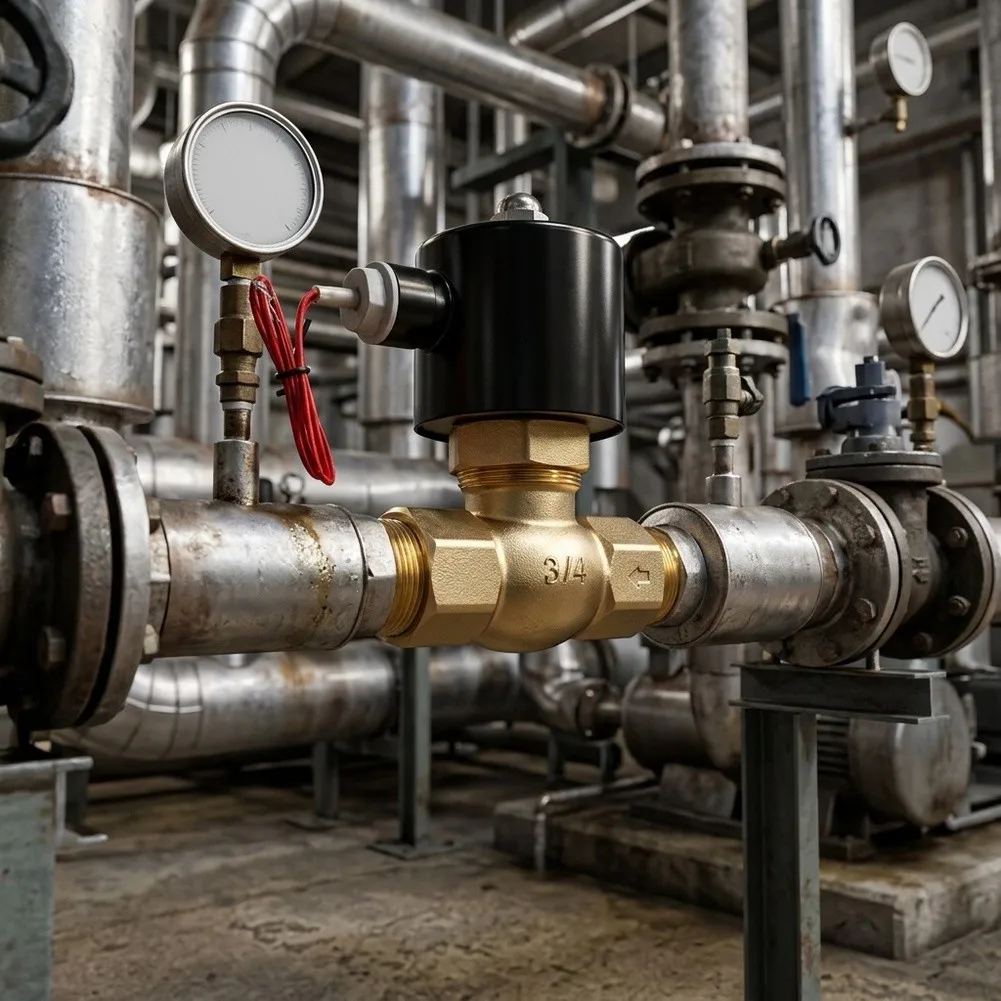 Two Way Valve For Industrial Use Solenoid Valve Steam Valve Solenoid Valve For Light Oil Valve For Water Air Transfer