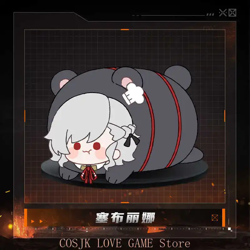 اللعبة الرسمية للفتيات فرونت لاين 2: إكسيليوم فيبلي بيريتيا SSD-62D سابرينا كوسبلاي قطيفة دانغو التميمة نموذج حلية هدية أصلية #4