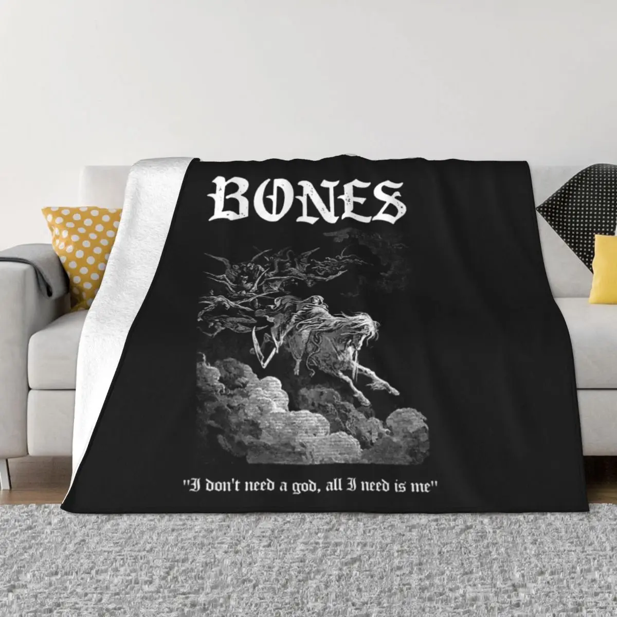 

Bones 2 Anime Blanket Couple Blankets Home And Decoration Throw Blanket