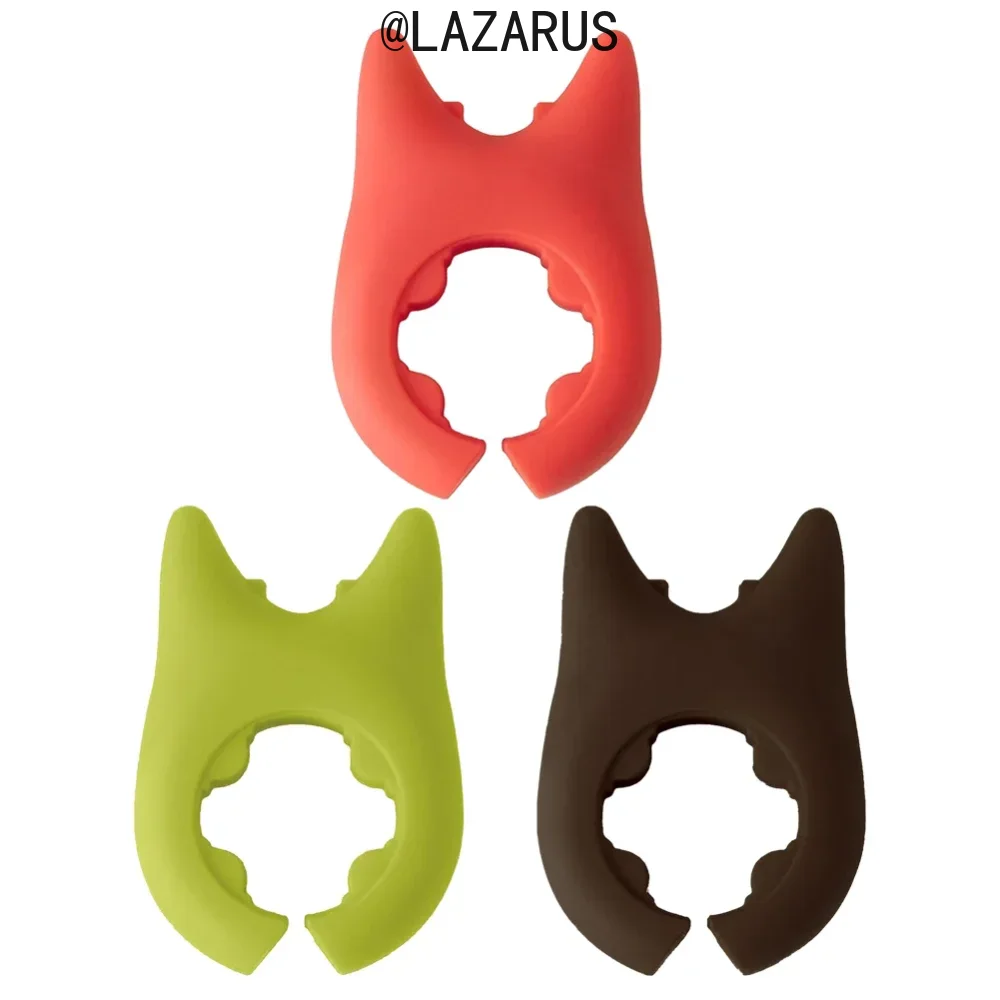 Silicone Pot Clip & Spoon Rest – Portable, Heat-Resistant, Non-Slip, Prevents Boil-Over, Holds Ladles & Lids, Outdoor & Home.
