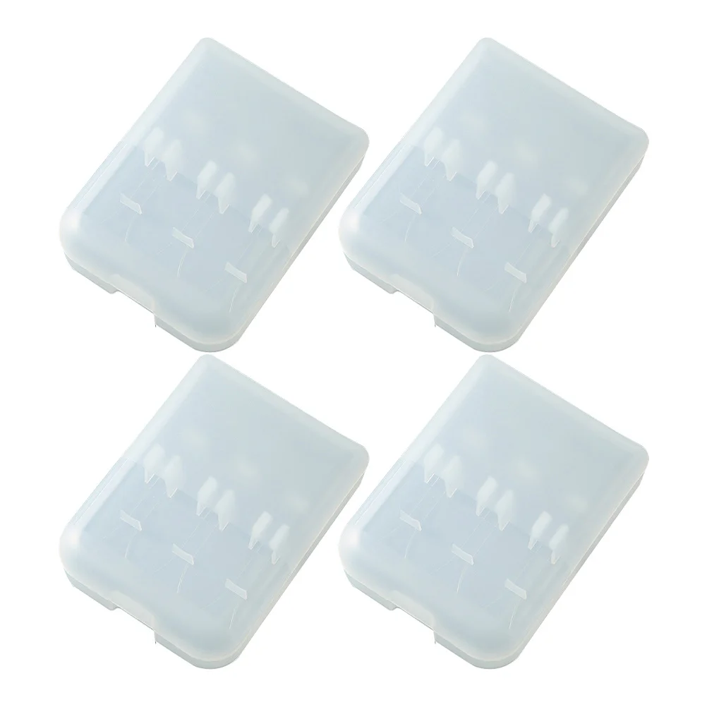 4 قطعة صندوق تخزين رأس فرشاة الأسنان الكهربائية سهل التنظيف والتنظيم لرؤوس فرشاة الأسنان للسفر حافظة رؤوس فرشاة صغيرة