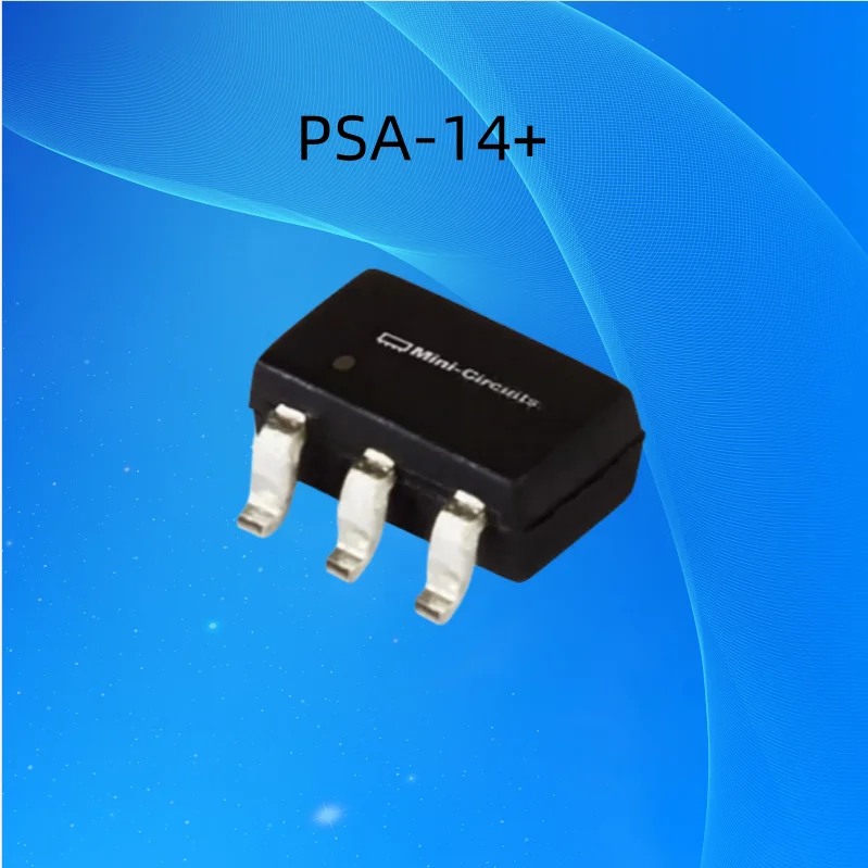PSA-14+ Frequency 10MHz~10GHz Gain 12.8dB Noise factor 5.2dB Working voltage 4.8V~5.2V