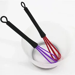 Mini Plastic Beater Egg Beater Multi Kinetic Hair Color Cream Mixer Agitator Plastic Whisk Quick Comfortable Effortless