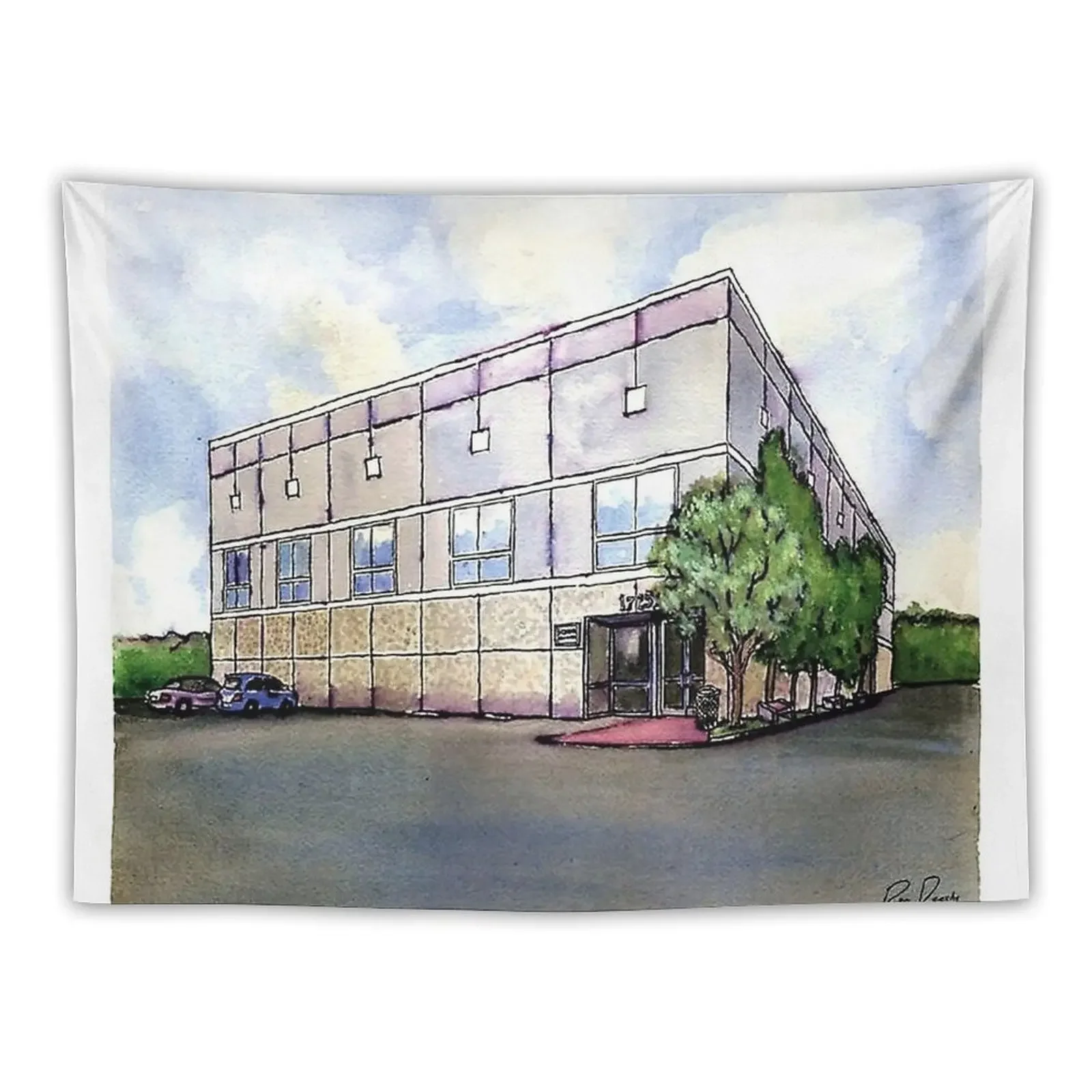 The Office By Pam Beesly(Halpert) Tapestry Aesthetic Decoration Room Decorations Tapestry