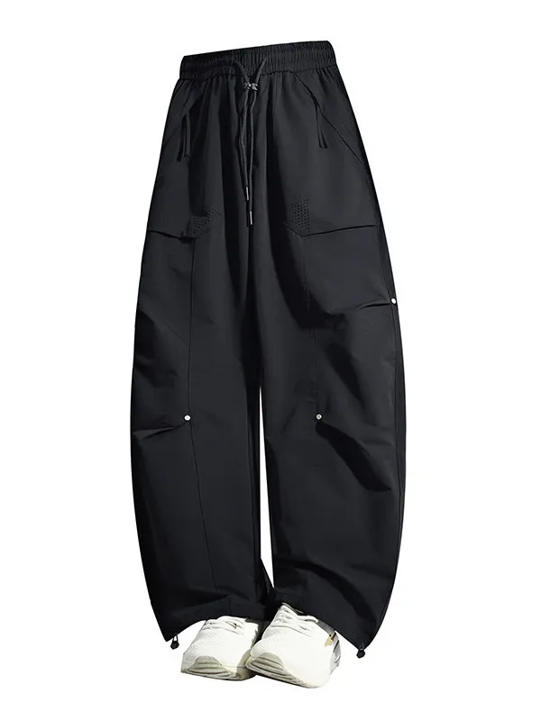 

Spring 2026 Men's Casual Pants Youthful Trendy Workwear Straight Leg Loose Fit Polyester Fiber Versatile Spring Autumn Sle