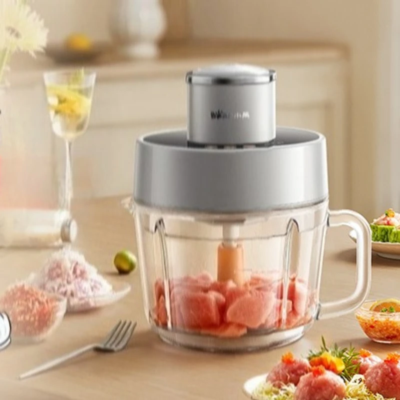고기 분쇄기 가정용 전기 소형 자동 다기능 고기 충전 두께 조절 요리 기계 고기 분쇄기