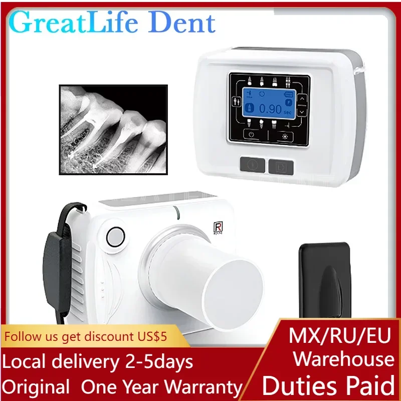 

Dental Handy X Ray Unit Rx Digital Sensor Portable Imaging System High Frequency Machine Handy Dentist Equipment