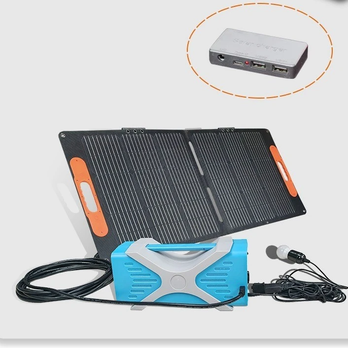 Outdoor solar panel charger 100 150wwattsolar Panels customized Solar Relatsd Products High-quality Off-Grid Solar Energy System