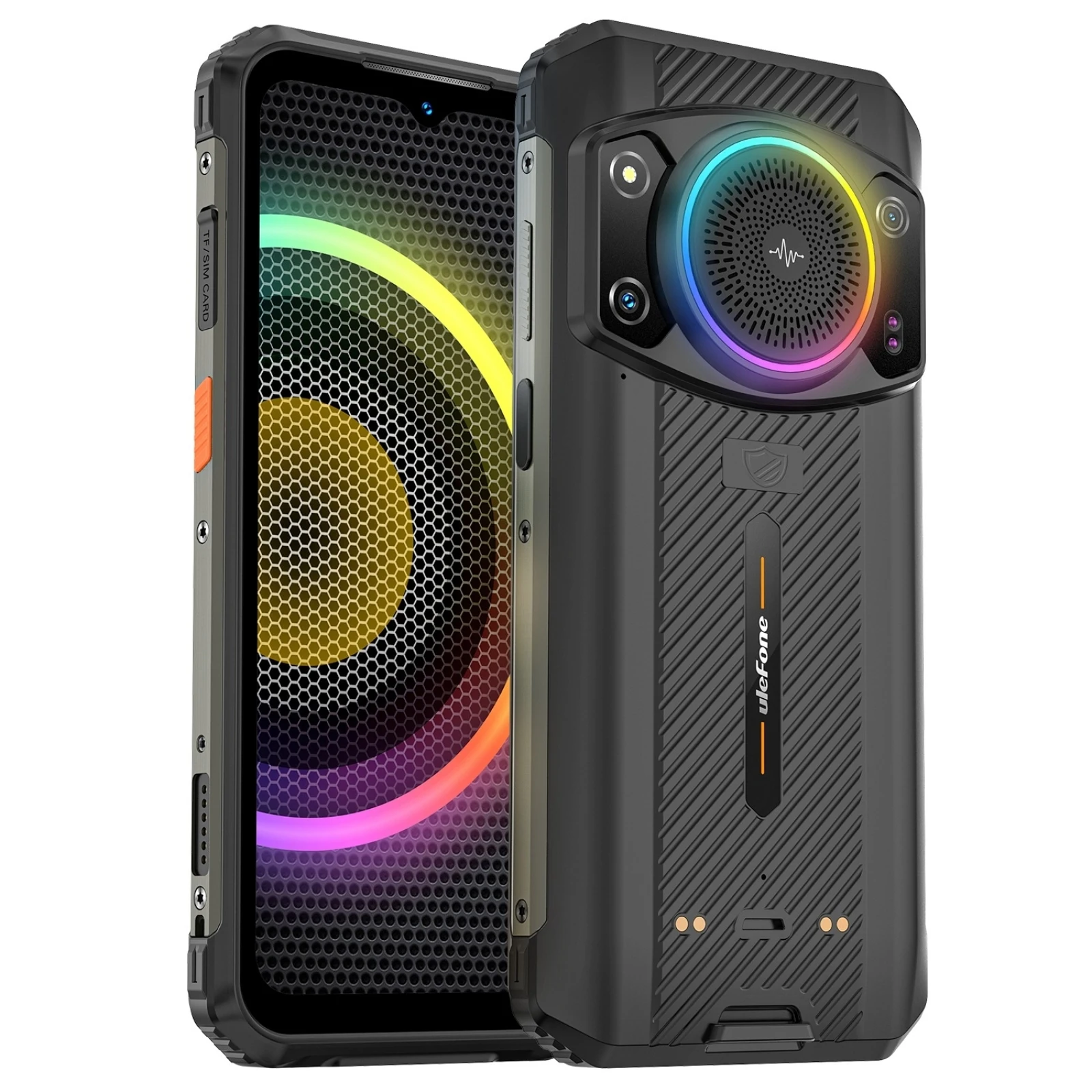 Ulefone Armor 21 8GB+256GB Rugged Phone Night Vision 9600mAh 6.58'' Android 13 Helio G99 NFC 4G Smartphone Global Version