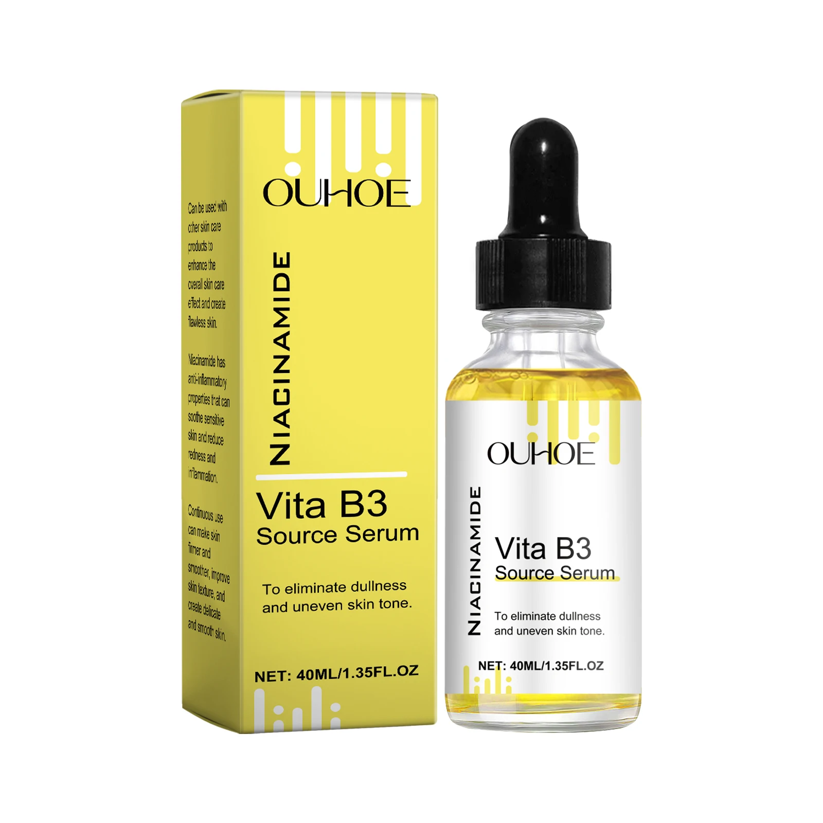 

Vita B3 Brightening Serum (40ml/1.35 fl.oz) - Niacinamide Treatment for Dullness & Uneven Skin Tone - Improves Complexion
