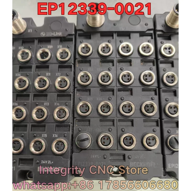 Second-hand EP12339-0021 PLC module function test is normal