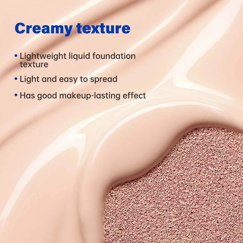 tirtir Cool Sun Cushion Air Foundation CC Cream Powder Puff Nawilżający podkład rozjaśniający Korektor Makijaż Korea Kosmetyki