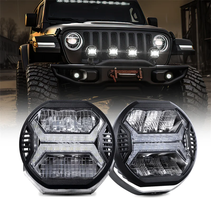 

5.75inch LED Work Light Bar LED Headlights Running Lights Fog Lamp Combo Beam for Car Tractor Boat OffRoad 4x4 Truck SUV ATV