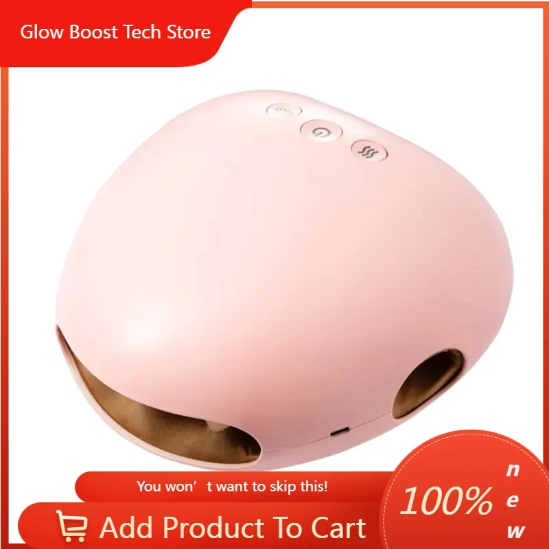 

NYSmart Library Vibration Hand Massage Machine Finger And Palm Massager With Heating Air Compression Hand Massager