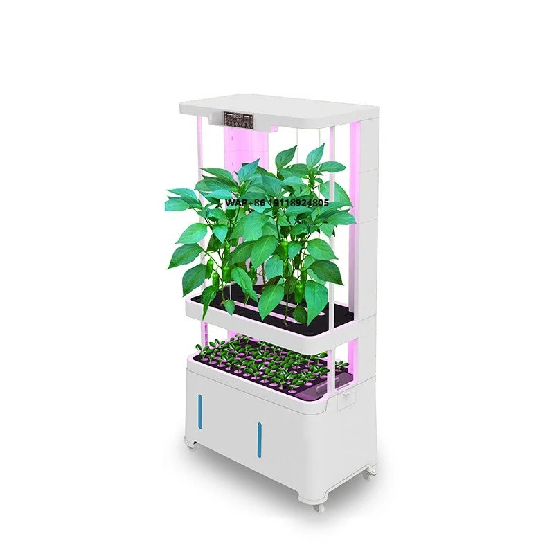 

High-Tech Intelligent Hydroponic Equipment Smart Hydroponics Pots Growing System with Pump Model H5 1 Year Warranty