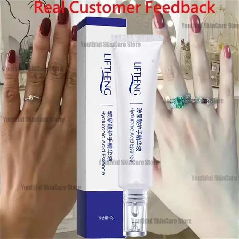 Wrinkle Removal Anti-Crack Hand Cream Hyaluronic Acid Fast Whitening Soften Nourish Anti-drying Whitening Moisturizing Hand Care