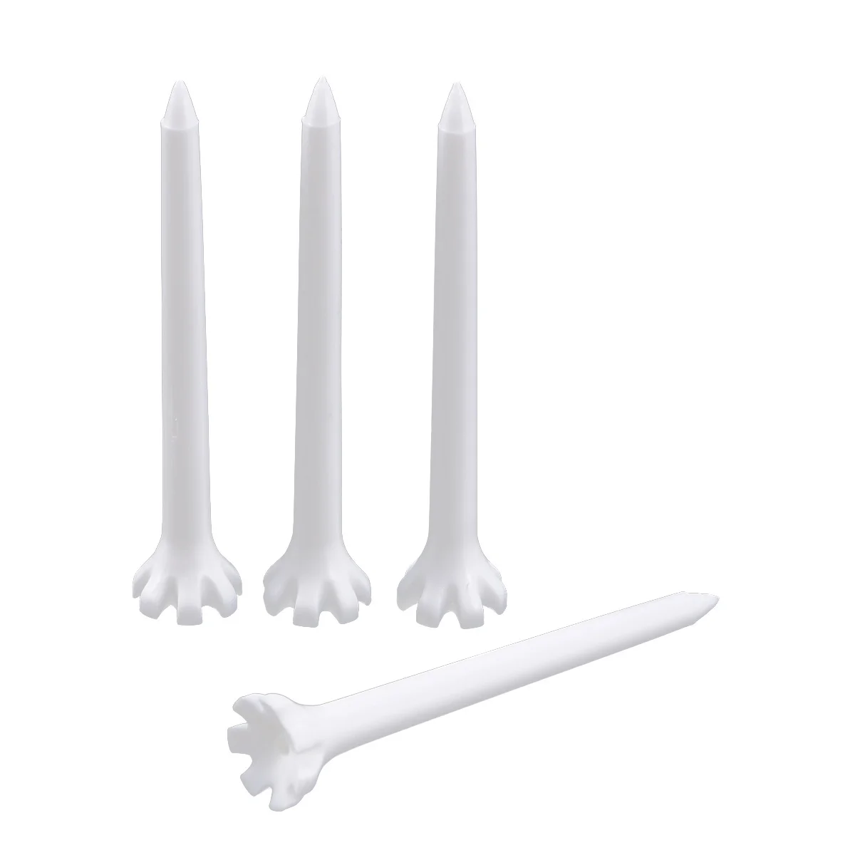 100 قطعة/المجموعة من تي شيرتات الجولف للحصائر، معدات ممارسة قابلة للتعديل، ملحقات جولف قصيرة متعددة الأغراض