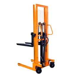 Warehouse Stacker Hydraulic Manual Stacker Forklift 2 Ton 1.6m Hand Pallet Truck Stacker NEW