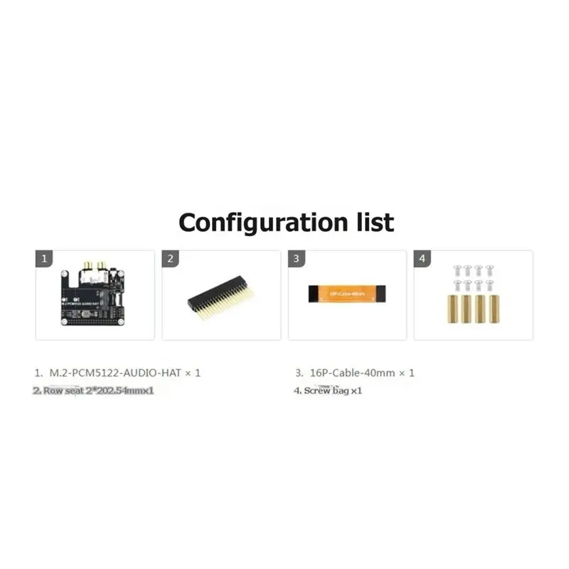 M. 2 Nvme And I2S Audio Expansion Board For Raspberry Pi Pcie Nvme SSD Adapter Card Digital Audio Interface Module
