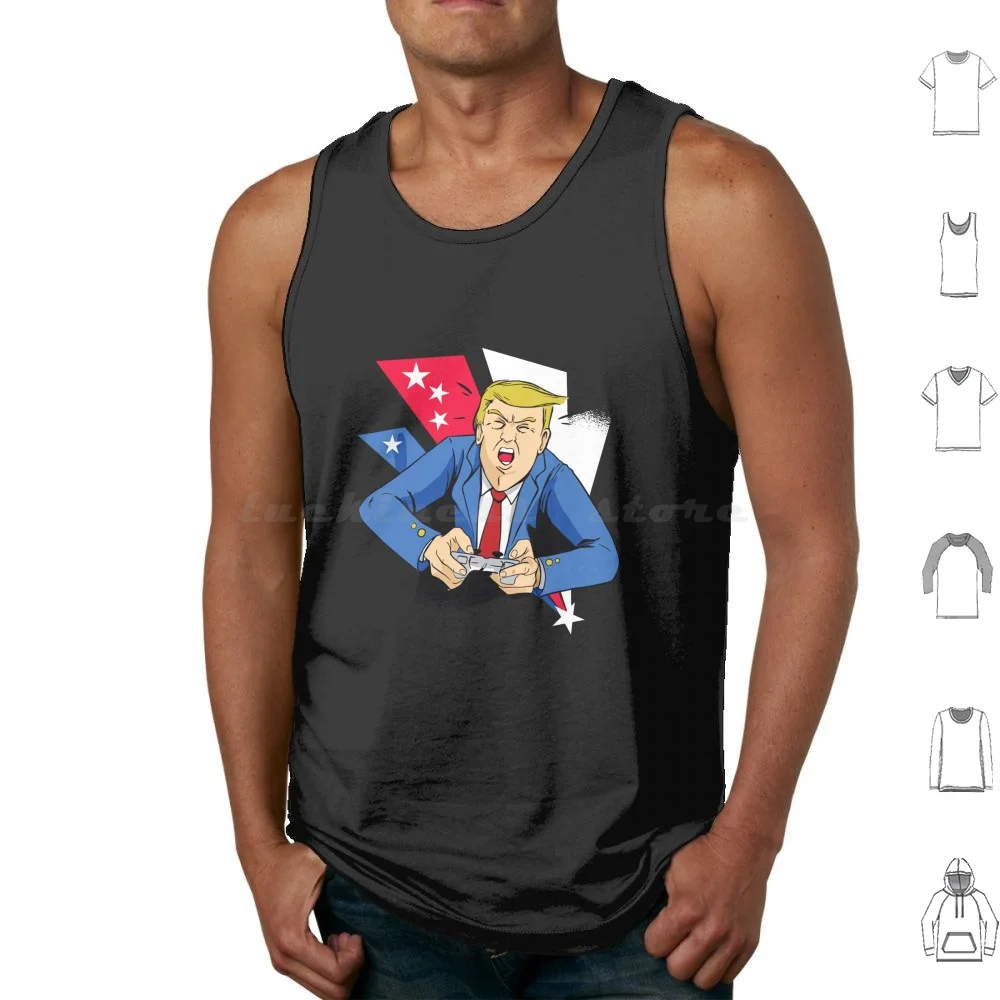 Day Tank Tops Vest Sleeveless Day Bill Pullman Usa United States Patriot 90s Will Smith Celebrate 4th July Trump