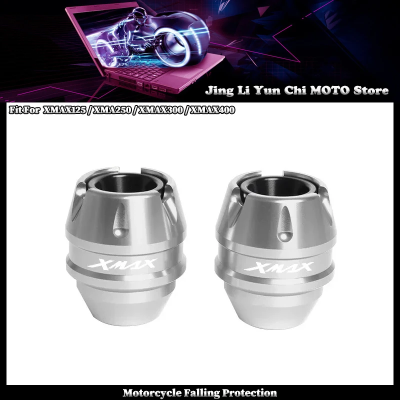Motorcycle Front Wheel Prevent Crash Slider Block Spindle Ball Fit For YAMAHA XMAX125 XMA250 XMAX300 XMAX400 Xmax125 250 300 400