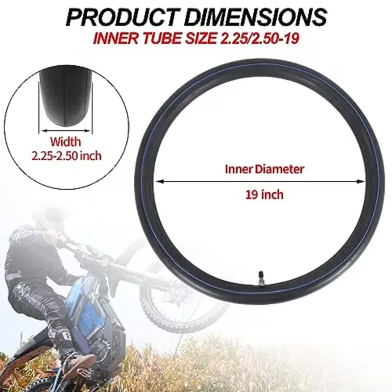 NEW HOT In Stock-For Surron Light Bee S& X Electric Motorcycle Replacement Inner Tube Liners- 2.25/2.50-19 For Sur-Ron