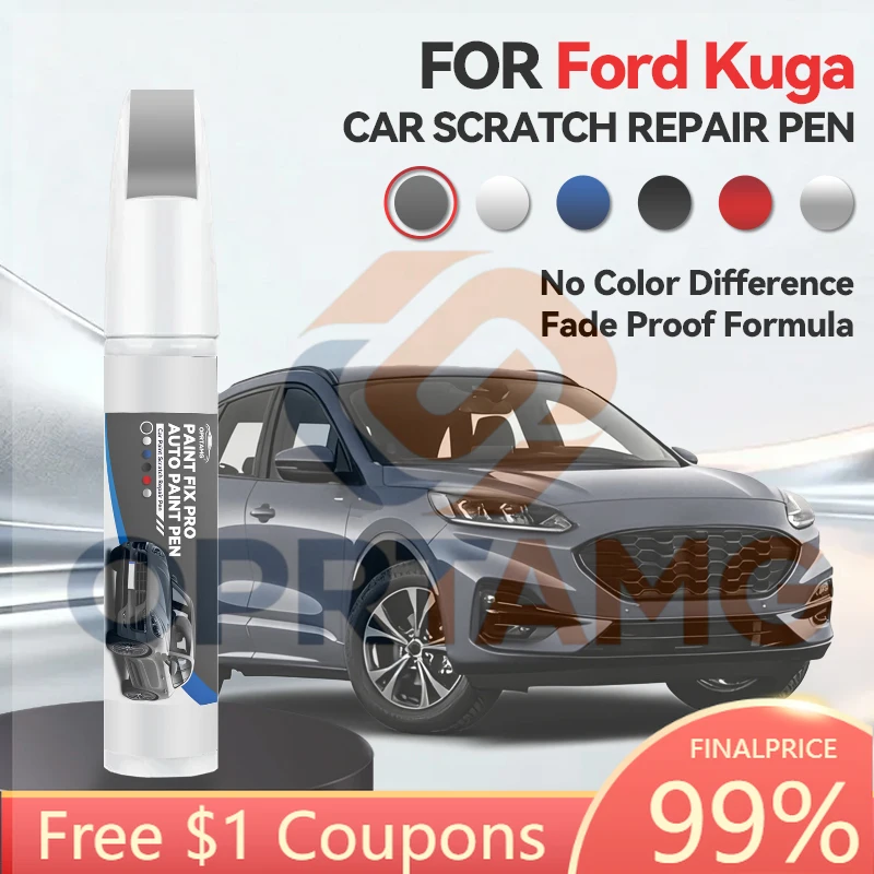 

Горячая новинка 2026: Карандаш для ремонта краски Ford Kuga 1990-2026, средство для удаления царапин, аксессуары для авто DIY, черный, белый, серебристый