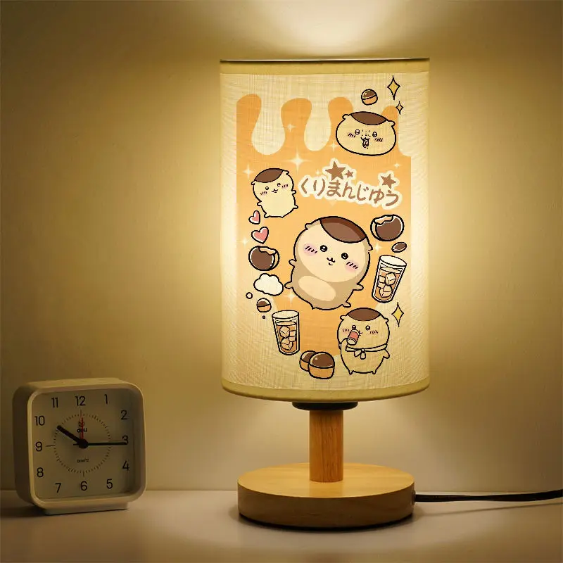 Kawaii Chiikawas Usagi Night Light LED Cartoon Hachiwares Girls Bedside Table Lamp Bedroom Cute Ornaments Children's Gifts Toys