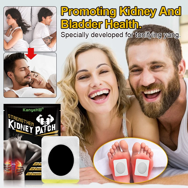 6/18/30/42Pcs Man Kidney Plaster Herb Extract Health Care Strong Kidney Improve Sexual Function Sticker Kidney Deficiency Patch