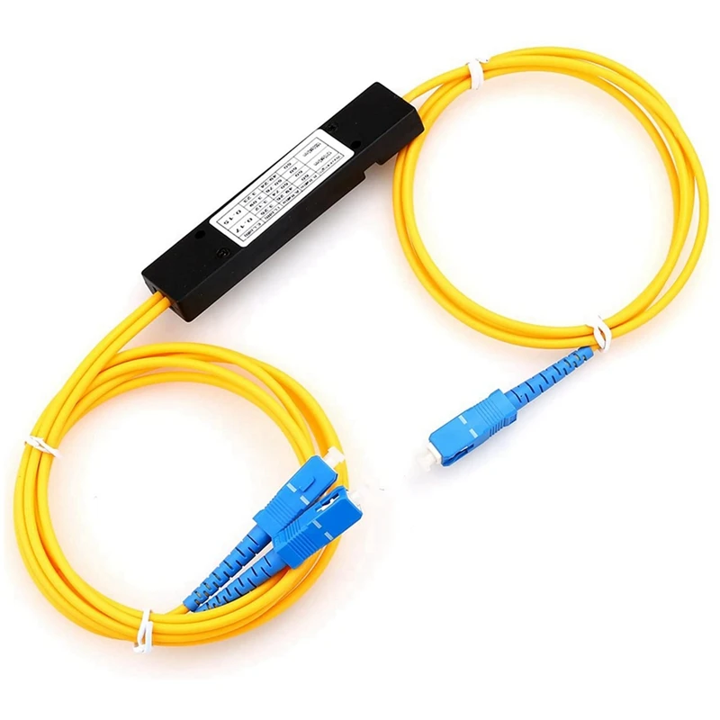 4X 1 Point 2 Taper Fiber Optic Splitter Splice Box Splitter SC Port FTTH Fiber Home Cold Connection