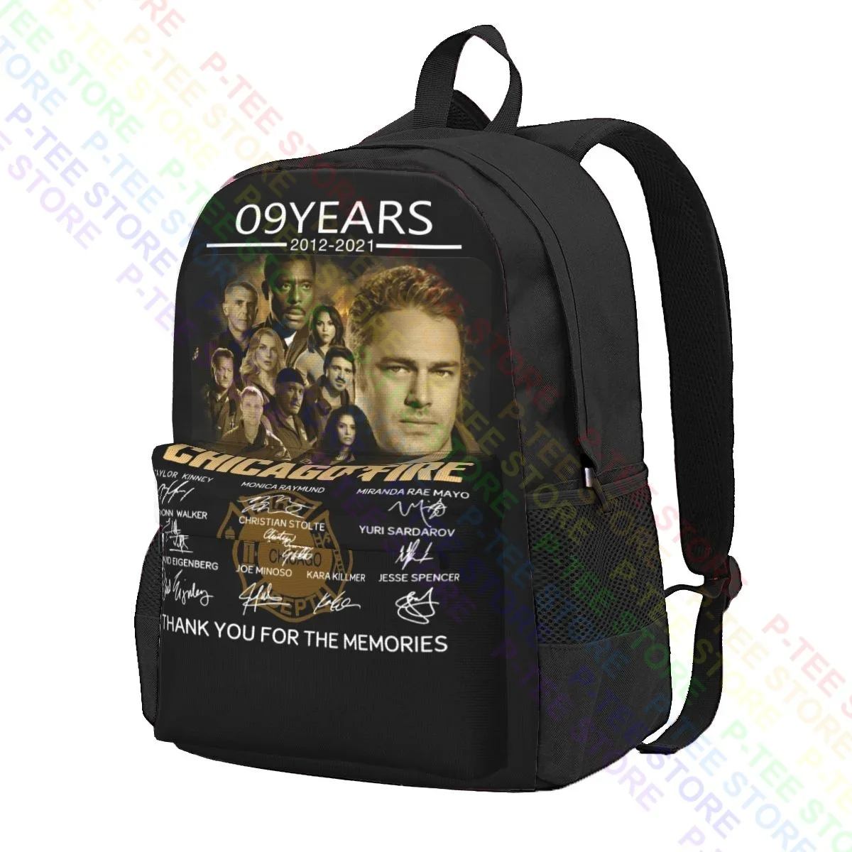 Chicago Fire 09 Years 2012 - 2021 Large Capacity Backpack Vintage Beach Bag Sports Style Bags For Travel