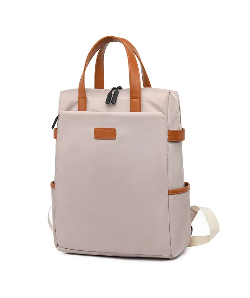 

Backpack fashionable female office worker simple backpack can be set with tie rod computer backpack