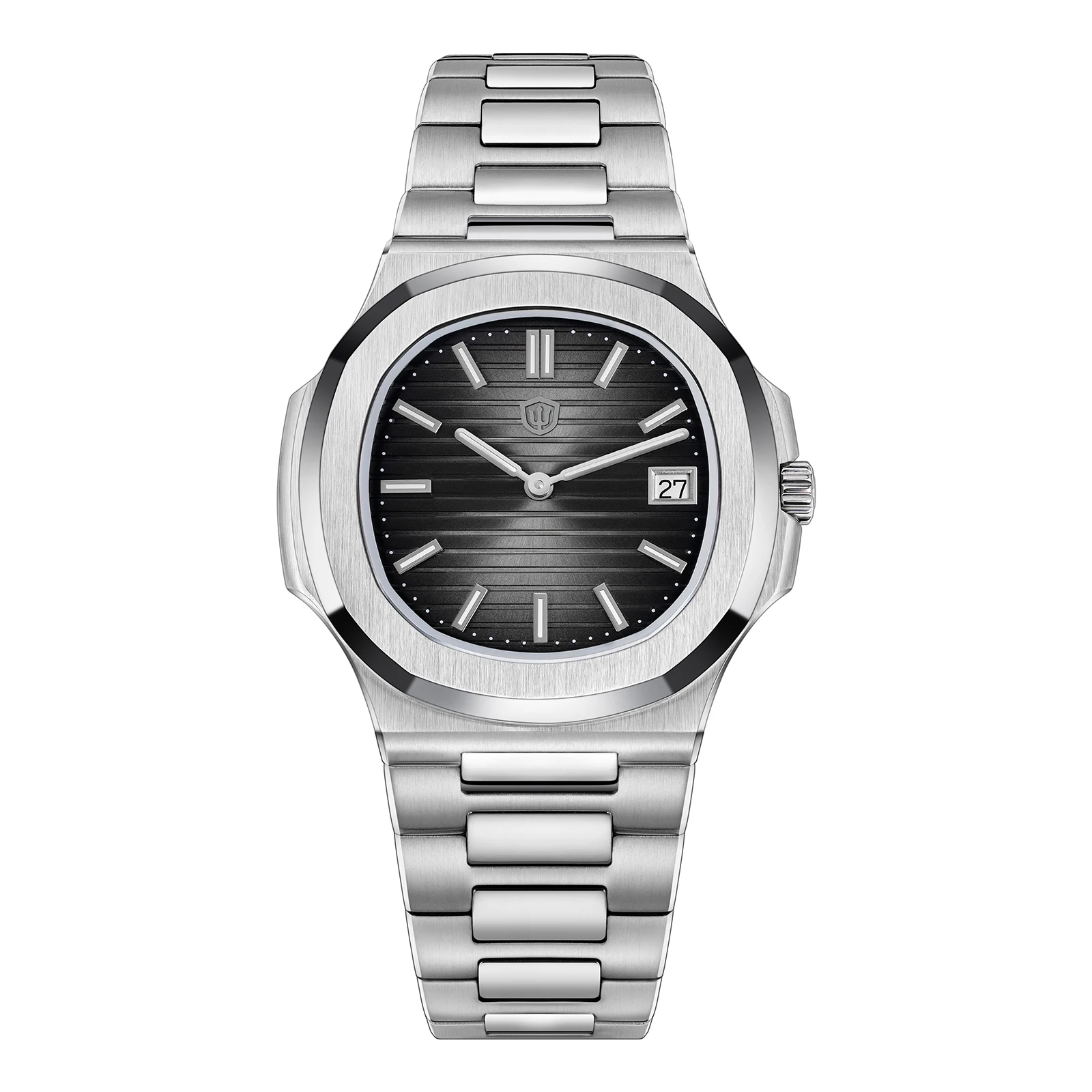 Watchdives WD00013 Men Watch Swiss Ronda 714 Movement Mechanical Watches Sapphire Stainless Steel Waterproof 100m Wristwatch