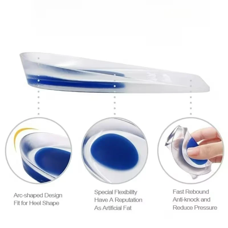 Cushioning and Pressure Relief, Compatible with Multiple Shoe Types, Providing You with the Most Comfortable Foot Experience When Walking, Exercising, or Shopping