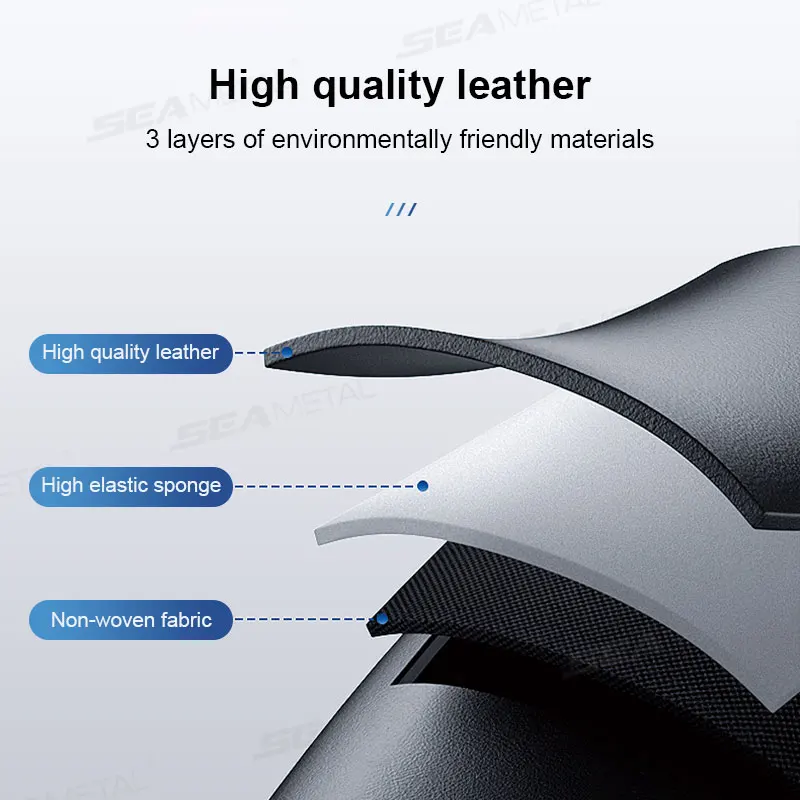 SEAMETAL Organizzatore per bagagliaio per auto Borsa portaoggetti per sedile posteriore appesa Chiusura con gancio e anello Tasca portaoggetti in similpelle per SUV/MPV/camion