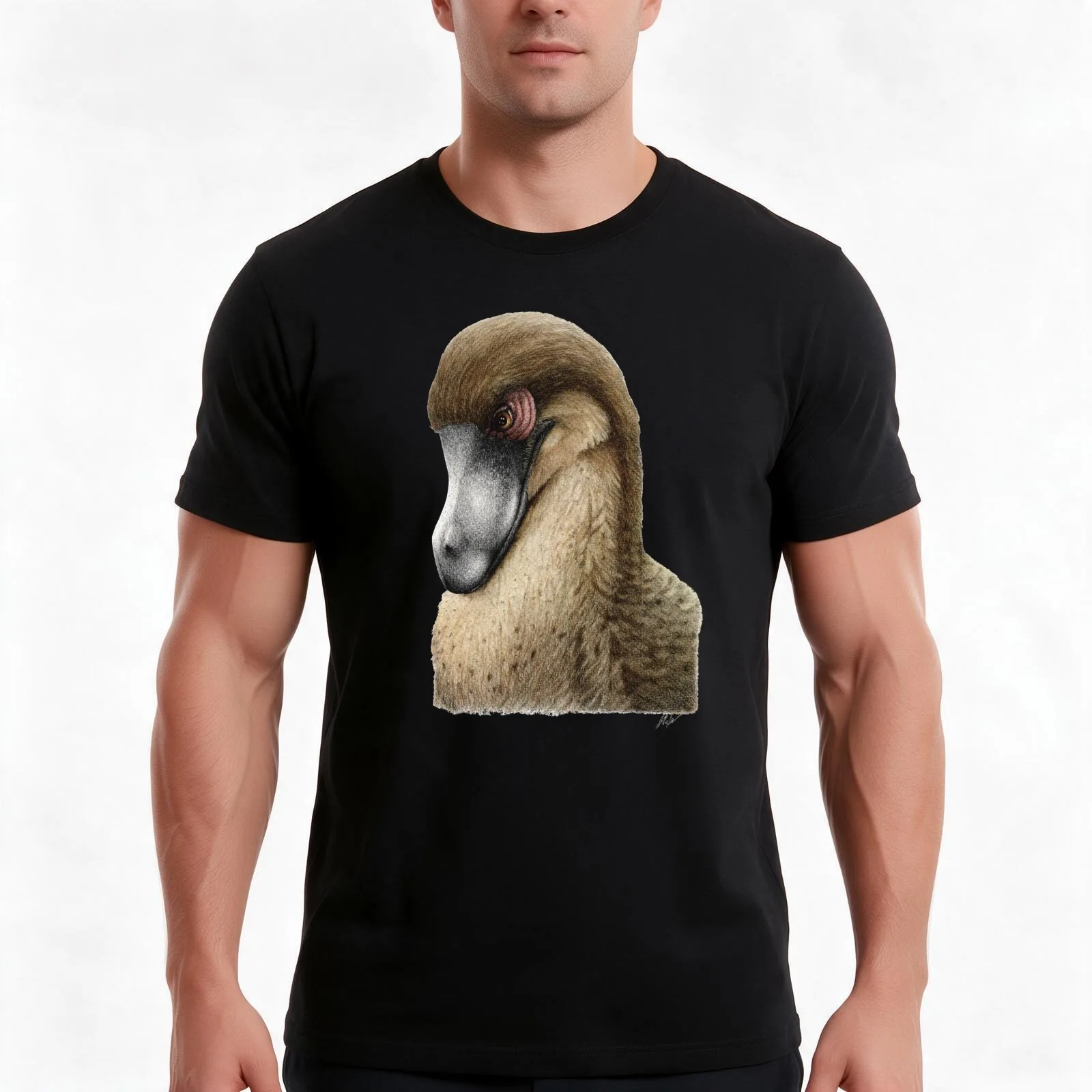 Velociraptor T-Shirt, Summer Casual Cotton Tee, Oversized Streetwear Tops, Vintage Graphic Print, Loose Fit Short Sleeve