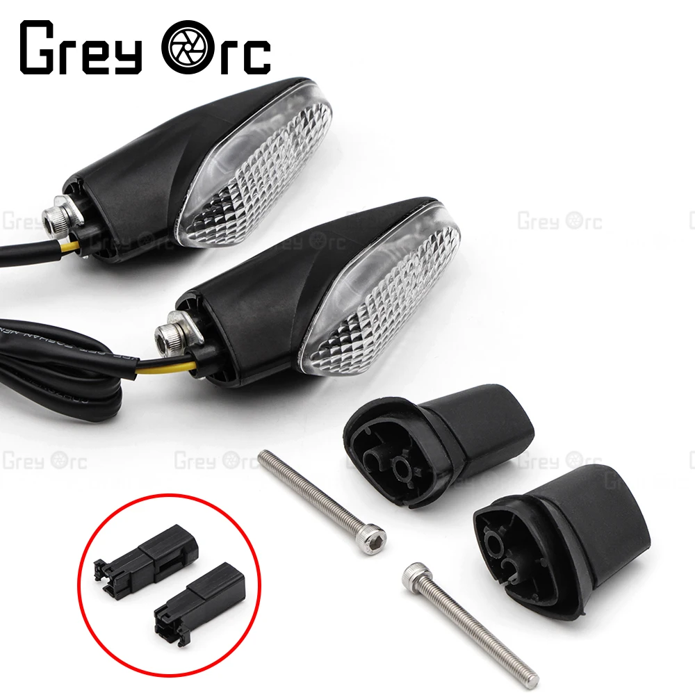 LED Turn Signal Light For Ducati Panigale V4s Xdiavel Dark Black Star Superleggera V4 Front Rear Blinker Indicator Lamp