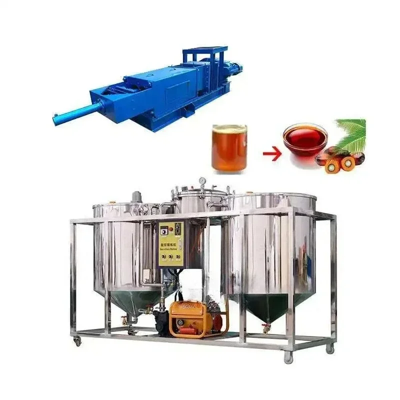 Easy To Operate Mini Crude Refining Equipment Cooking Refine Small Oil Refinery Hine