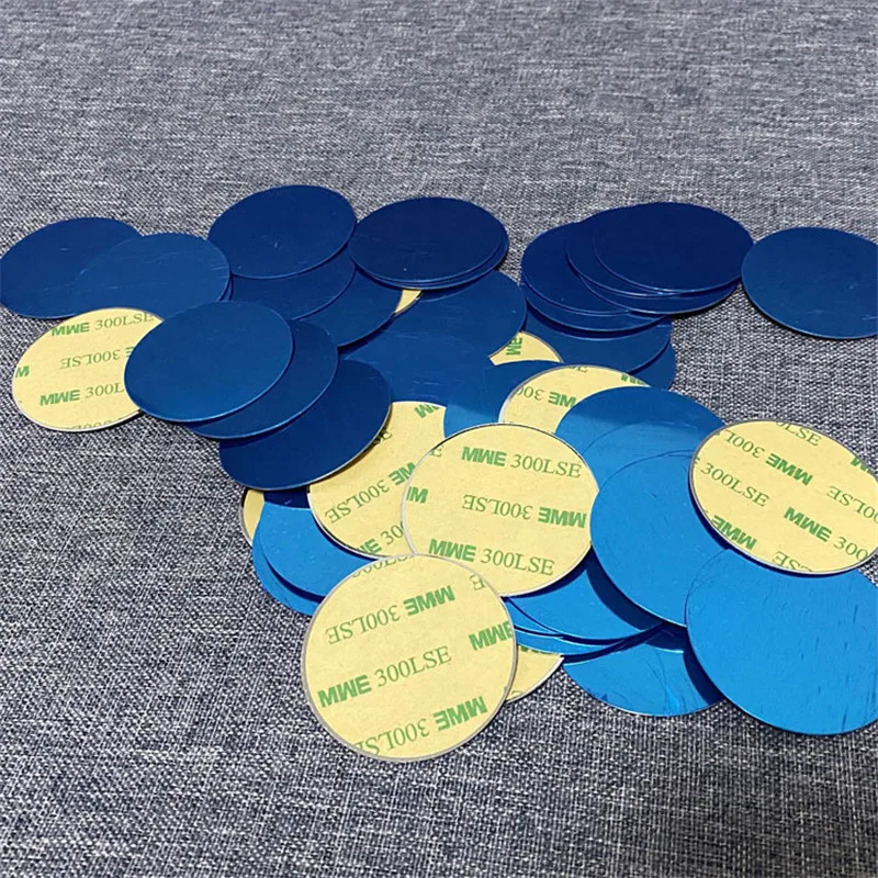 5 Chiếc 30Mm 50Mm Kim Loại Hình Chữ Nhật Tấm Đĩa Sắt Tờ Cho Nam Châm Giá Đỡ Điện Thoại Từ Xe Ô Tô giá Đỡ Điện Thoại 0.3 Mm