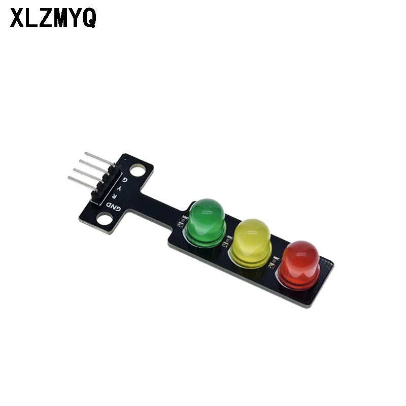 10pcs Mini 5V semáforo LED Display Module para Arduino Vermelho Amarelo Verde 5mm LED RGB-Semáforo DIY Electronic Kit