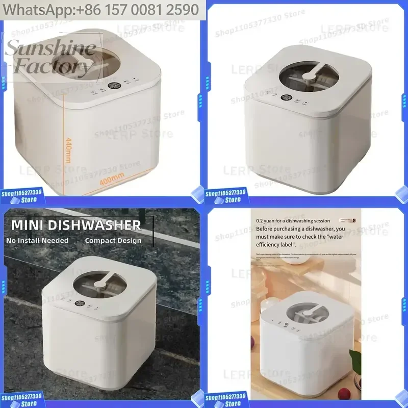 Large Capacity Fully Dishwasher Integrated Embedded Built-in Cabinet Type Multifunctional Household Intelligent Dishwasher