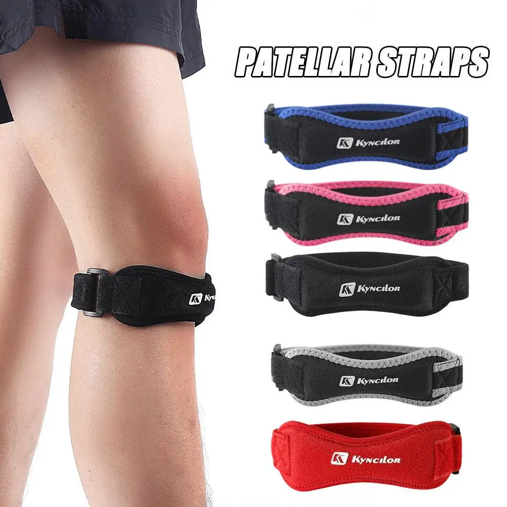 Sportschutz Patellaband, Knie-Patellasehnen-Stützbandage, Verstellbare Stoßdämpfung und Kompression