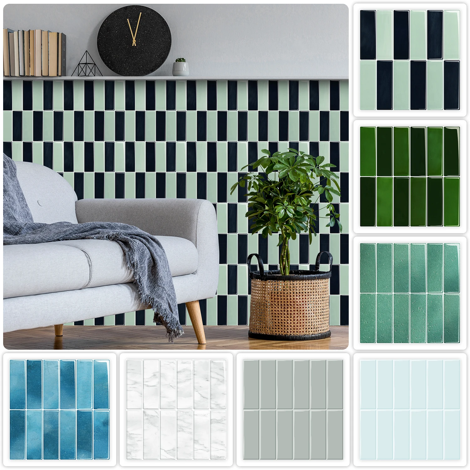 12 стилей, квадратная длинная полоска, мраморный узор, плитка, наклейка на стену, кухня, фартук, ванная комната, умывальник, художественная роспись, наклейки на стены