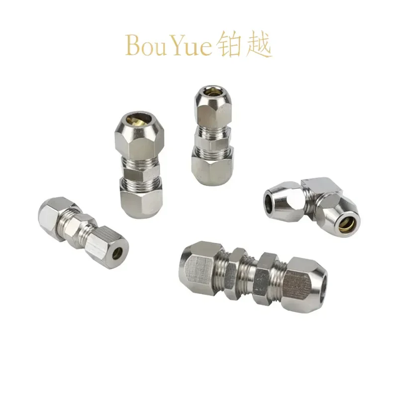 for Copper Nickel Plated Ferrule Through Connector 8mm Variable Diameter Butt Right Angle String Baffle YouTube Copper Pipe