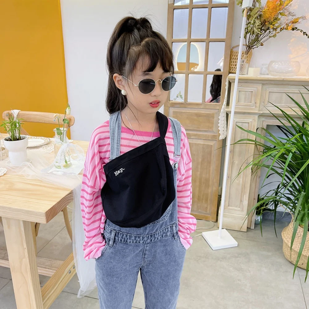 Girls Handbag Fashion Single Shoulder Bags For Toddler Kids Autumn Messenger Bag Pure Cotton Childrens Boy Girls Crossbody Bags