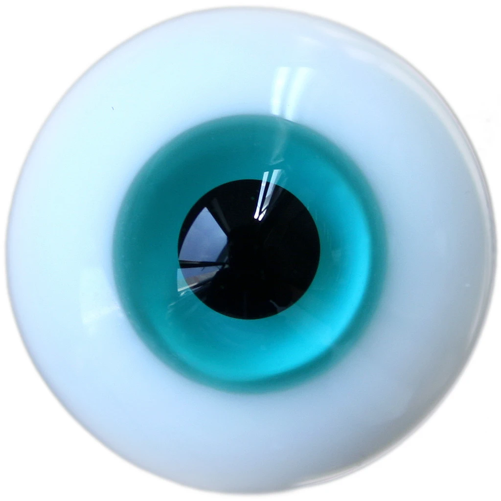 [wamami] 6mm 8mm 10mm 12mm 14mm 16mm 18mm 20mm 22mm 24mm Aqua Glass Eyes Eyeball BJD Doll Dollfie Reborn Making Crafts