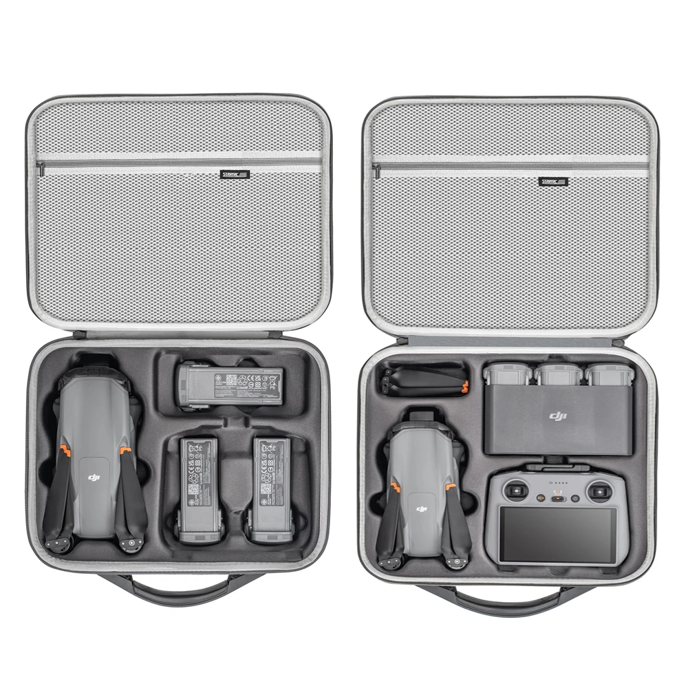 Hard Shell Storage Carrying Case For DJI Air 3 Shoulder Strap Waterproof Box Crossbody Suitcase Bag Air 3 Box Drone Accessories