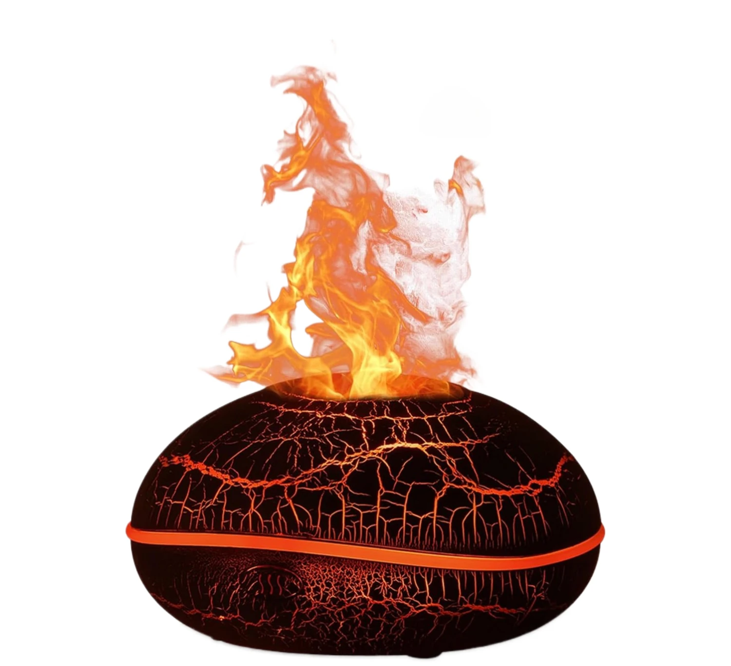 2025 Neues Zuhause, dickes Nebelvolumen, Mini-Aroma-Diffusor, Desktop-Diffusor, USB-Flammenbefeuchter, Aroma-Diffusor