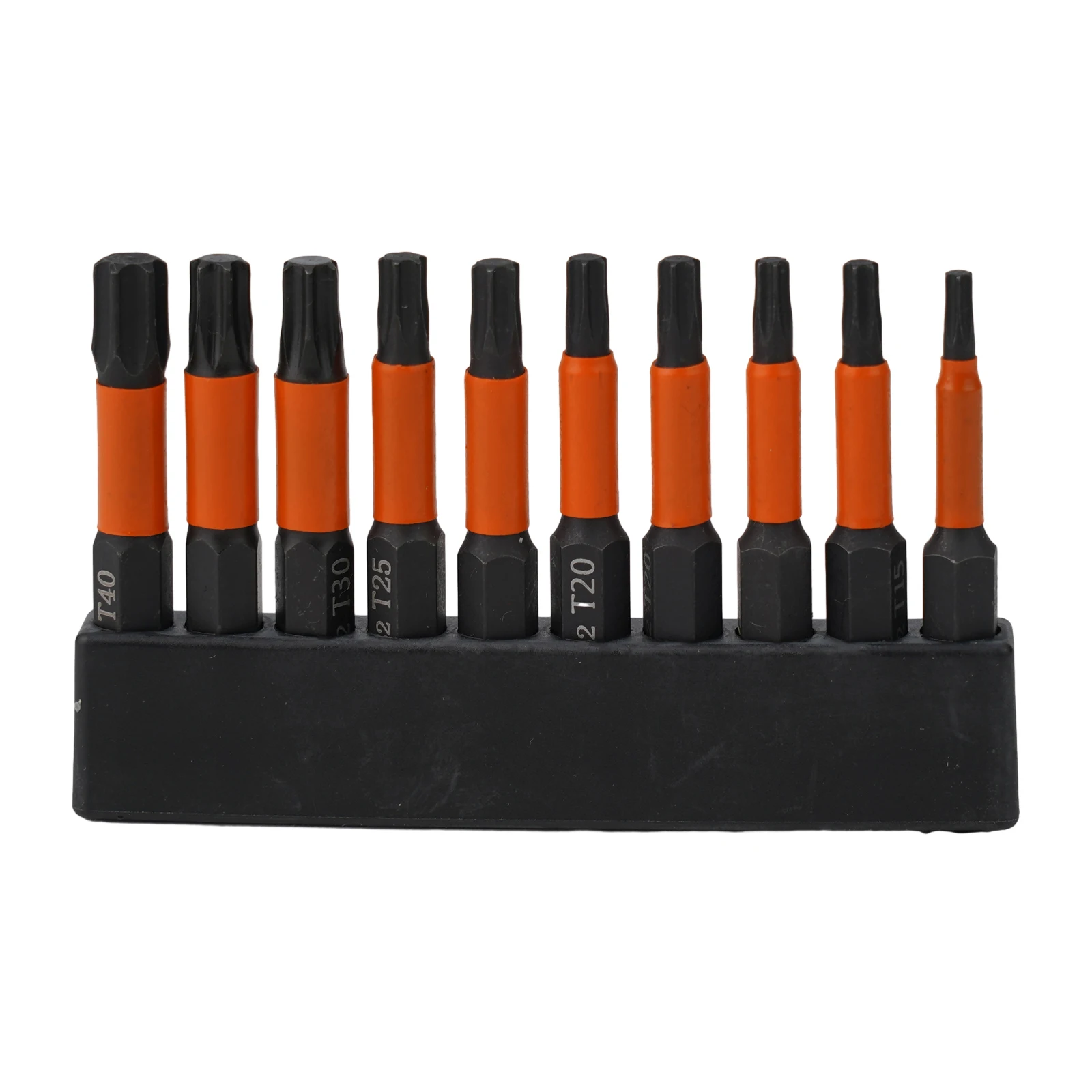 

11Pcs Screwdriver Bit With Screwdriver Holder Magnetic 50mm Torx Bit Star 1/4 Inch Hex Shank Screwdriver Bit/T15/T20/T25/T30